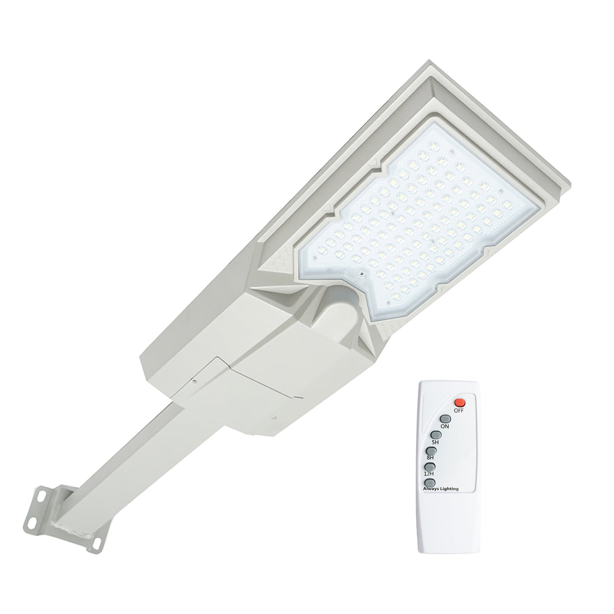 300W LED solar street lamp, 6500K, IP65 with solar panel and remote control Breckner Germany